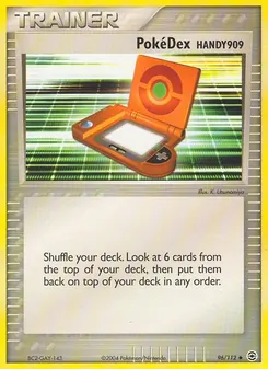 PokéDex (HANDY909) card from FireRed & LeafGreen, number 96/112