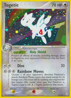Togetic card from Team Rocket Returns, number 14/109