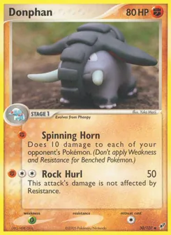 Donphan card from Deoxys, number 30/107