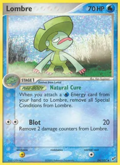 Lombre card from Deoxys, number 34/107