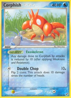 Corphish card from Deoxys, number 57/107