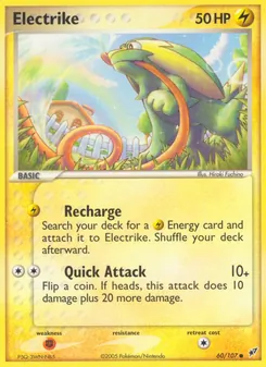 Electrike card from Deoxys, number 60/107