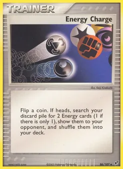 Energy Charge card from Deoxys, number 86/107
