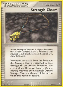 Strength Charm card from Deoxys, number 92/107