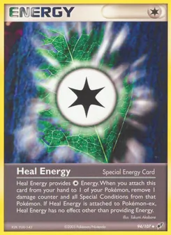 Heal Energy card from Deoxys, number 94/107