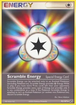 Scramble Energy card from Deoxys, number 95/107
