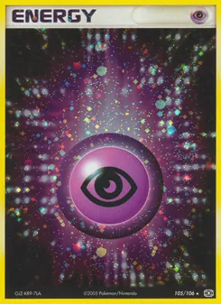 Psychic Energy card from Emerald, number 105/106
