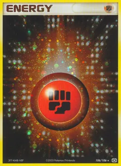 Fighting Energy card from Emerald, number 106/106