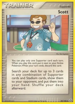 Scott card from Emerald, number 84/106