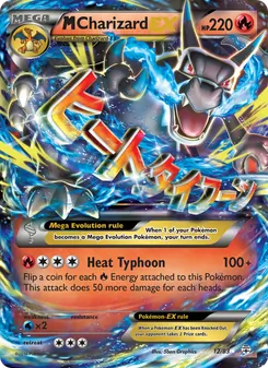 M Charizard EX card from Generations, number 12/83