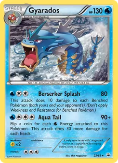 Gyarados card from Generations, number 23/83