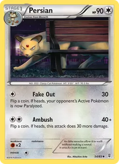 Persian card from Generations, number 54/83