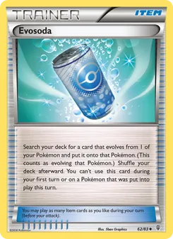 Evosoda card from Generations, number 62/83