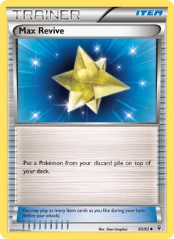 Max Revive card from Generations, number 65/83