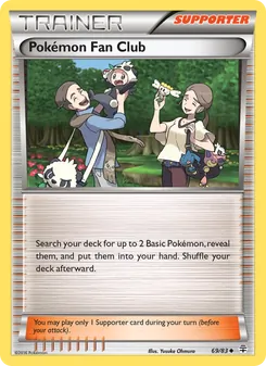 Pokémon Fan Club card from Generations, number 69/83