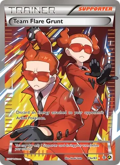 Team Flare Grunt card from Generations, number 73/83
