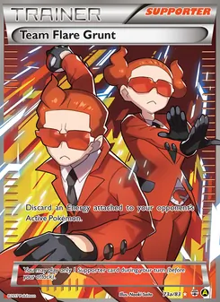 Team Flare Grunt card from Generations, number 73a/83