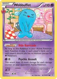 Wobbuffet card from Generations, number RC11/83