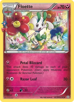 Floette card from Generations, number RC18/83