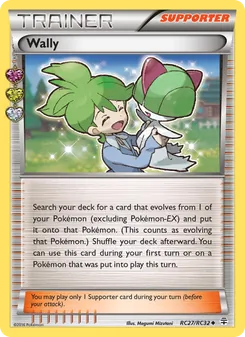 Wally card from Generations, number RC27/83