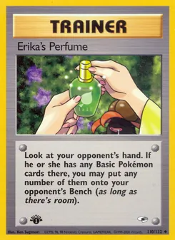 Erika's Perfume card from Gym Heroes, number 110/132