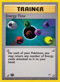 Energy Flow card from Gym Heroes, number 122/132