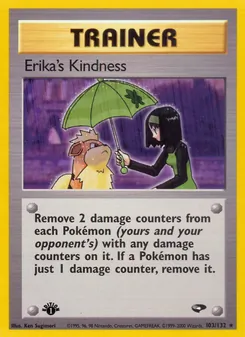 Erika's Kindness card from Gym Challenge, number 103/132