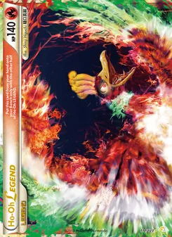 Ho-Oh LEGEND card from HeartGold SoulSilver, number 111/123