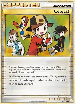 Copycat card from HeartGold SoulSilver, number 90/123