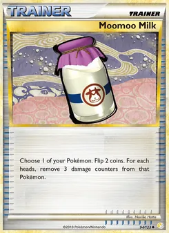 Moomoo Milk card from HeartGold SoulSilver, number 94/123