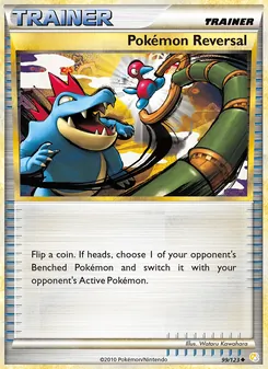 Pokémon Reversal card from HeartGold SoulSilver, number 99/123