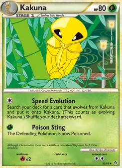 Kakuna card from Unleashed, number 32/95