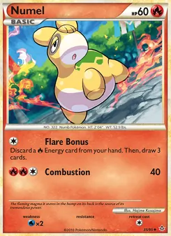 Numel card from Unleashed, number 35/95