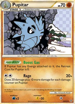 Pupitar card from Unleashed, number 38/95