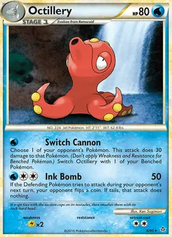Octillery card from Unleashed, number 6/95