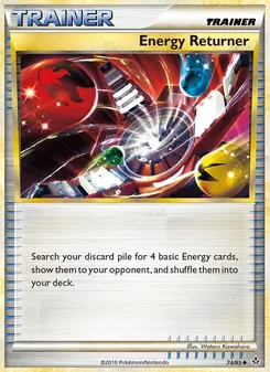Energy Returner card from Unleashed, number 74/95