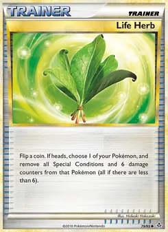 Life Herb card from Unleashed, number 79/95