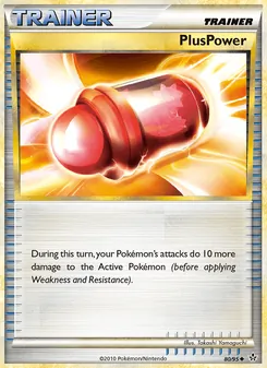 PlusPower card from Unleashed, number 80/95