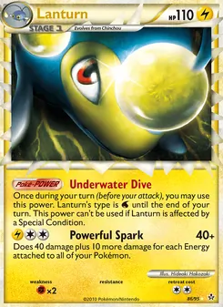 Lanturn card from Unleashed, number 86/95