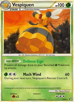 Vespiquen card from Undaunted, number 23/90