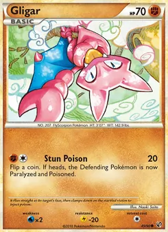 Gligar card from Undaunted, number 49/90