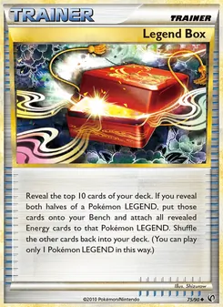 Legend Box card from Undaunted, number 75/90
