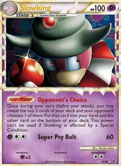 Slowking card from Undaunted, number 85/90