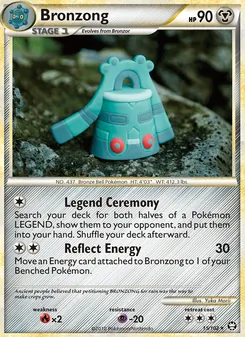 Bronzong card from Triumphant, number 15/102