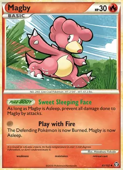 Magby card from Triumphant, number 41/102