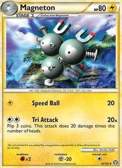 Magneton card from Triumphant, number 43/102