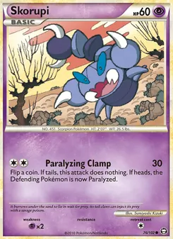 Skorupi card from Triumphant, number 76/102