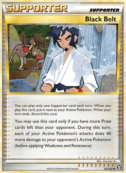 Black Belt card from Triumphant, number 85/102