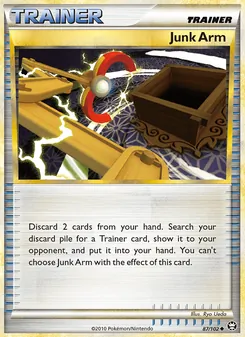 Junk Arm card from Triumphant, number 87/102