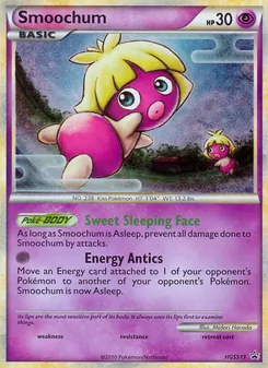 Smoochum card from HGSS Black Star Promos, number HGSS13/25